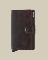 Miniwallet vintage Chocolate