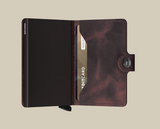 Miniwallet vintage Chocolate