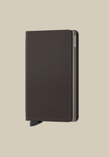 Slimwallet matte Truffle