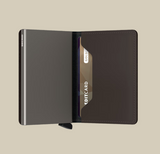 Slimwallet matte Truffle