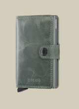 Miniwallet vintage Sage