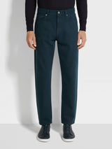 City Cotton 5Pockets - V08 - Teal Green - 34