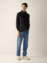 Microfiber Motorin 50cc Vest Navy Blue