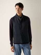 Microfiber Motorin 50cc Vest Navy Blue