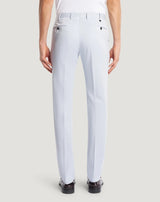 Slim silkochino trousers - Grey