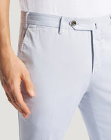 Slim silkochino trousers - Grey