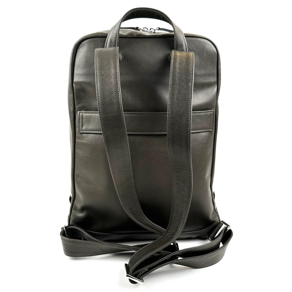Balboa Backpack - Grey Aniline Leather