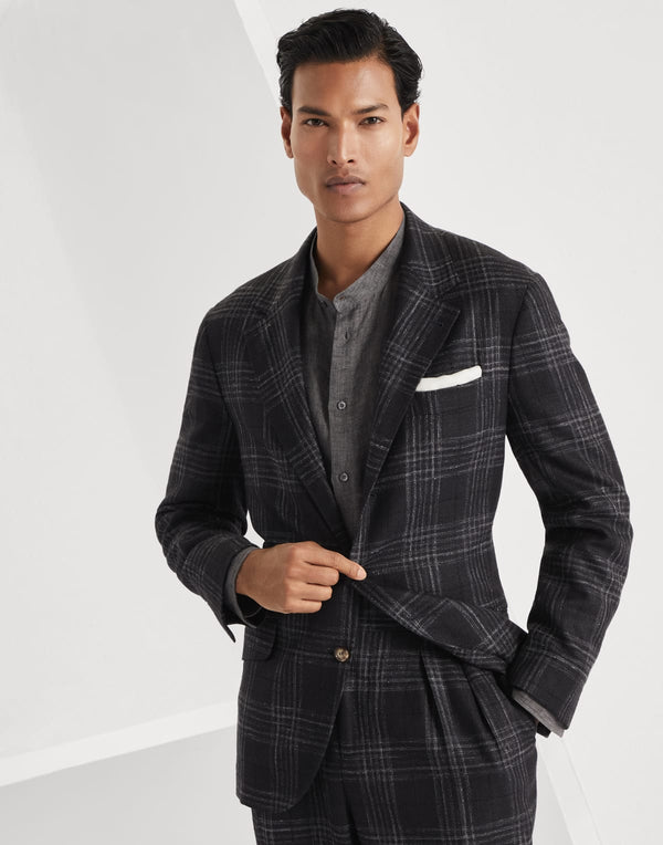 Tartan deconstructed Cavallo blazer