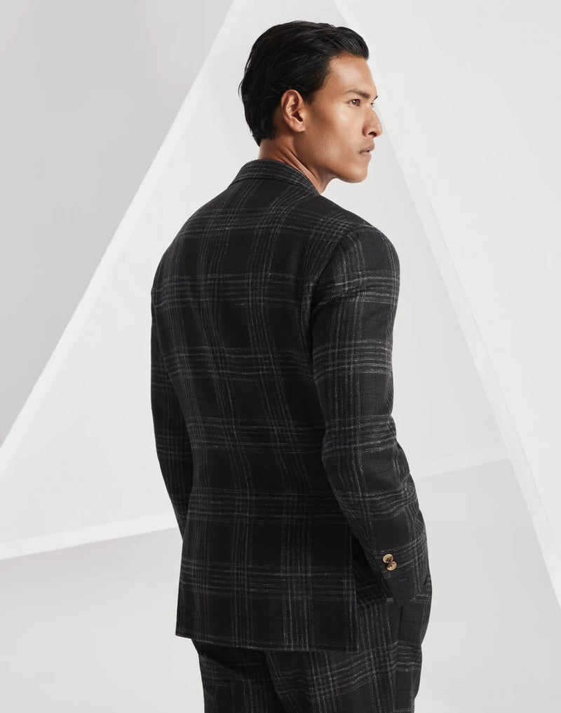 Tartan deconstructed Cavallo blazer