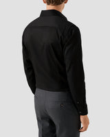 Black Signature Twill Shirt - Contemporary Fit