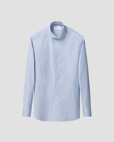 Mid-Blue Check Breeze Poplin Shirt
