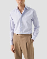 Purple Check Fine Twill Shirt