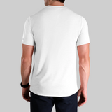 White Luxury Crew Tee