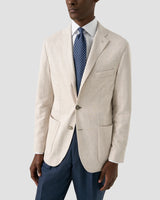 Striped Supima 120 Twill Shirt - Light Blue