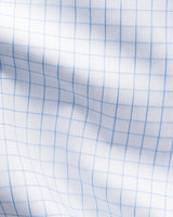 Contemporary Blue Check Signature Twill Shirt