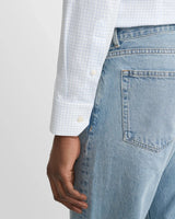 Contemporary Blue Check Signature Twill Shirt