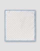Blue Palm Tree Pocket Square