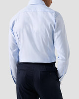 Light Blue Textured Twill Shirt