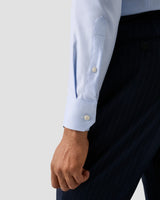 Light Blue Textured Twill Shirt