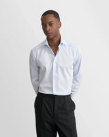 Slim Solid Elevated Twill Shirt
