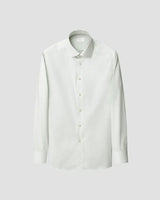 Contemporary Light green Micro Check Supima 120 Shirt