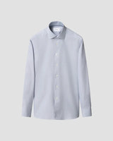 Contemporary Gray Solid Dobby Shirt
