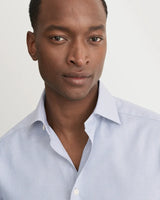 Contemporary Gray Solid Dobby Shirt