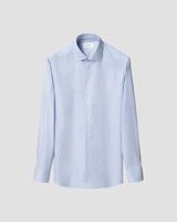 Contemporary Mid blue Check Signature Twill Shirt