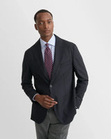 Contemporary Mid blue Check Signature Twill Shirt