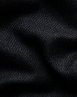 Dark Blue Wool Shirt Jacket