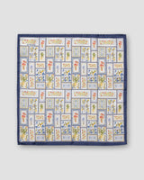 Patchwork Panama Silk Pocket Square