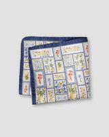 Patchwork Panama Silk Pocket Square