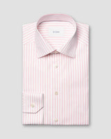 Contemporary Pink Striped Signature Twill Shirt