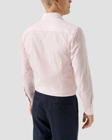 Contemporary Pink Striped Signature Twill Shirt
