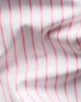 Contemporary Pink Striped Signature Twill Shirt