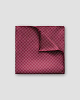 Red Polka Dots Silk Pocket Square