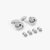 Cable Knot Stud Set