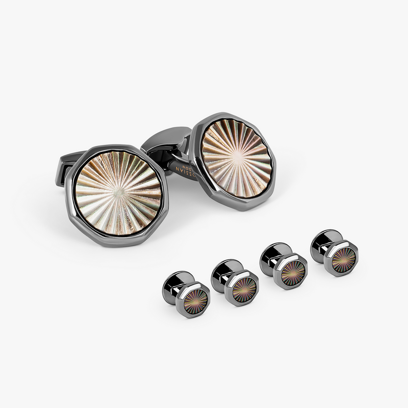 Sunburst Cufflinks & Dress Shirt Studs