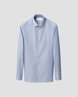 Contemporary Blue Striped Supima 120 Poplin Shirt