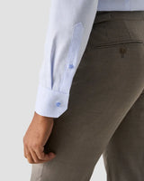 Light Blue Solid Signature Oxford Shirt