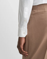 Slim Solid Elevated Twill Shirt