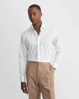 Slim Solid Elevated Twill Shirt