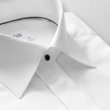 White dobby evening shirt