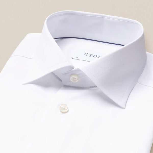 Signature twill white shirt Andrisen Morton
