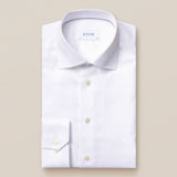 Signature twill white shirt